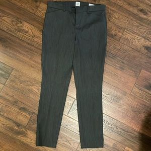 Gap skinny ankle gray dress pants. Size 8